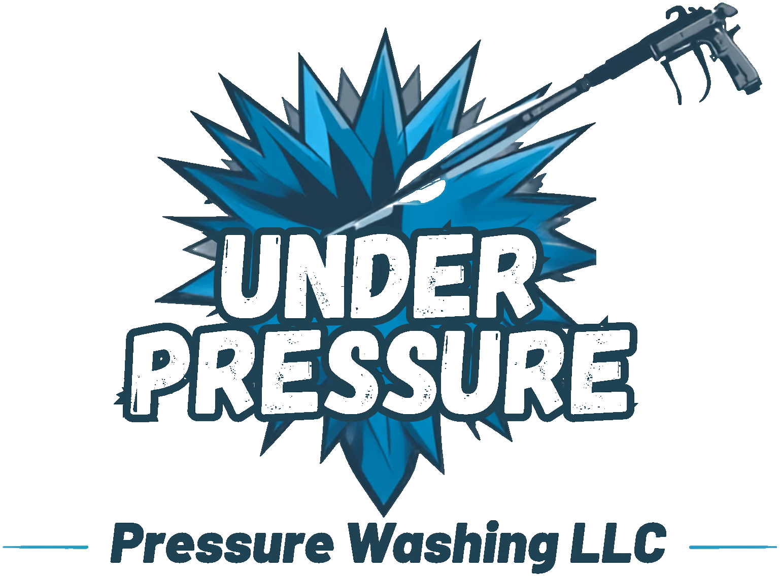 Under Pressure Pressure Washing LLC logo